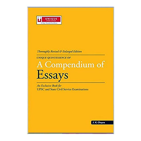 A Compendium Of Essays (English)