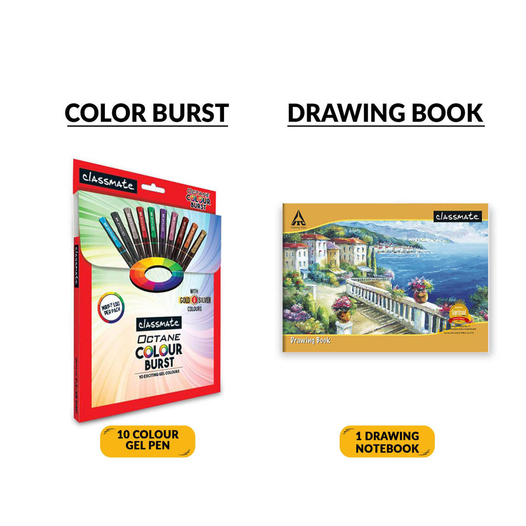 White Classmate Drawing Book Sketching 420x297, Size: Good at Rs 500/piece  in Mumbai