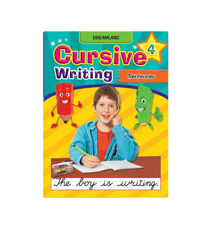 Cursive Writing Book (Sentences) Part 4 (English)