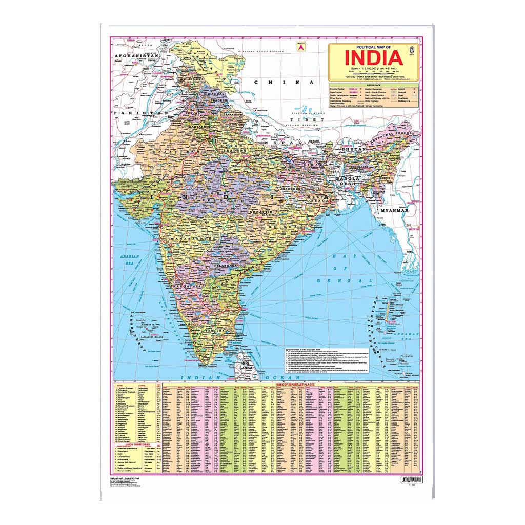 India Map (Early Learning Chart)