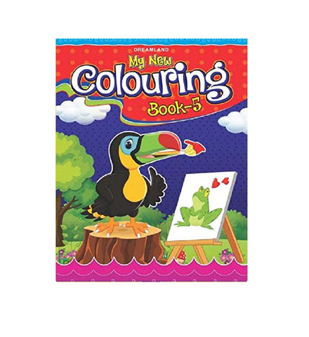 My New Colouring Book - 5 (English)