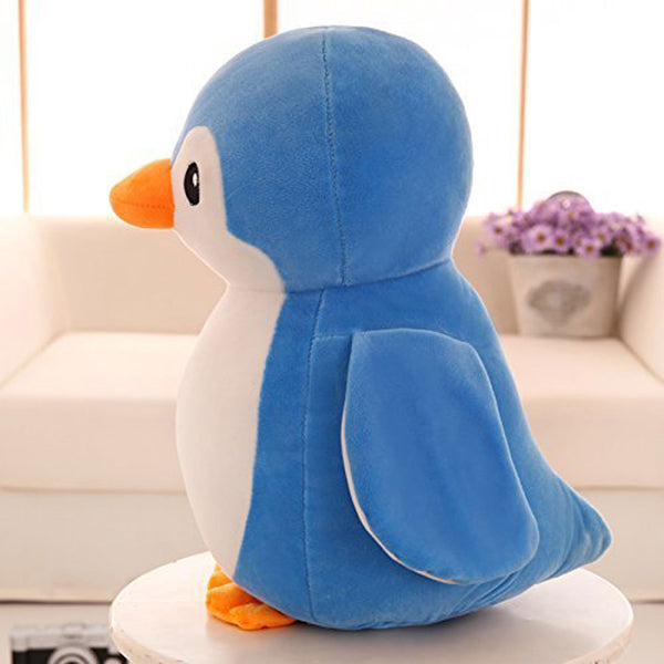 Penguin Teddy Bear Plush Soft Toy 28 cm (Blue)