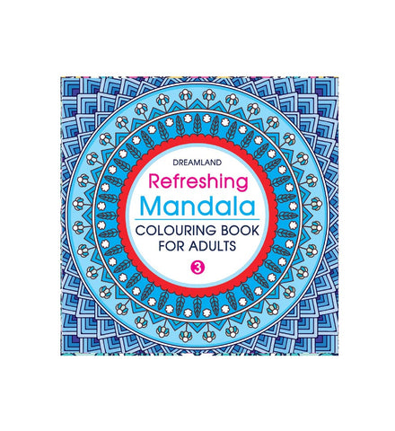 Refreshing Mandala - Colouring Book for Adults Book 3 (English)