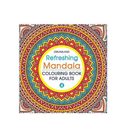 Refreshing Mandala - Colouring Book for Adults Book 4 (English)