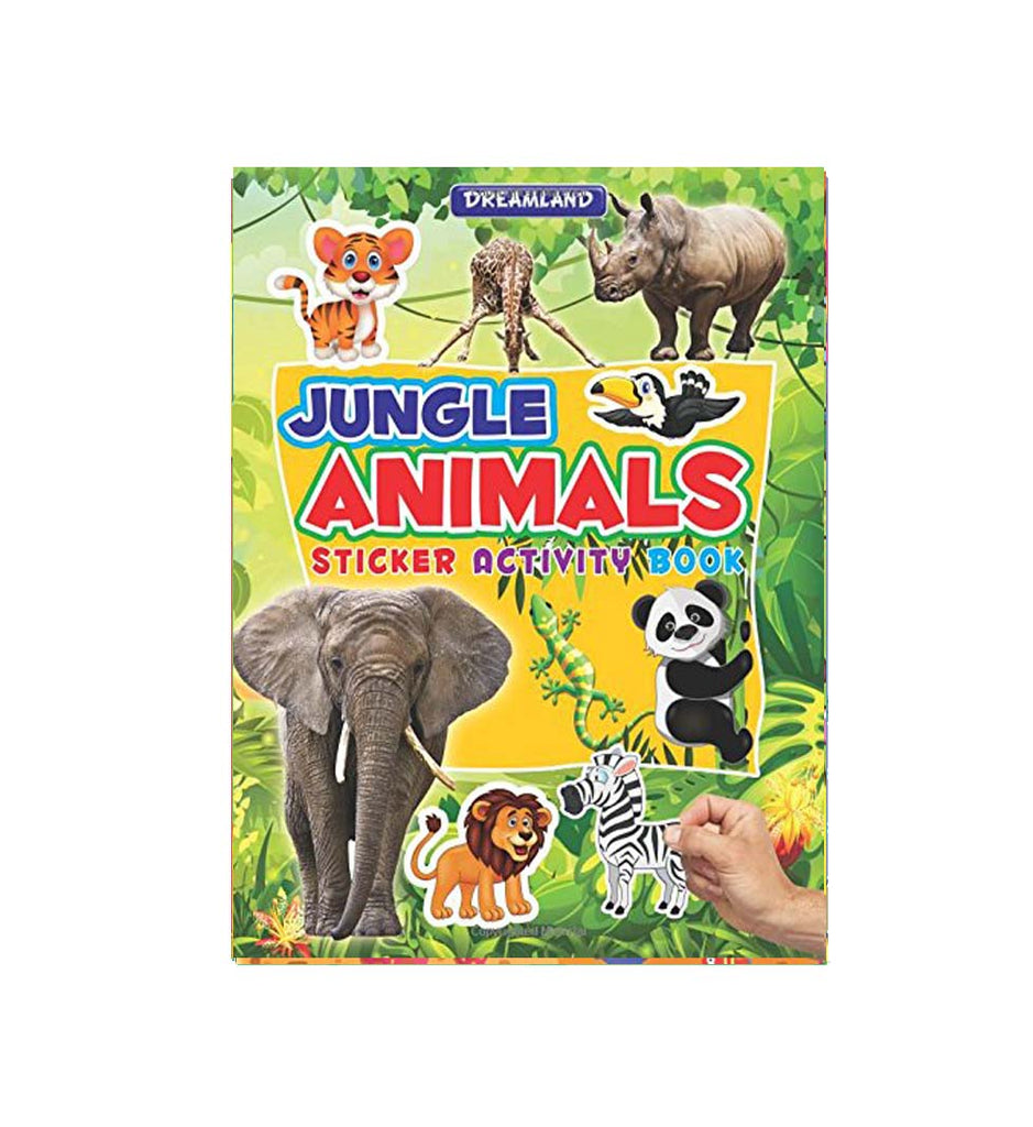 Sticker Activity Book - Jungle Animals (English)