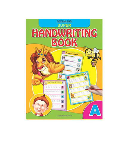 Super Hand Writing Book Part - A (English)